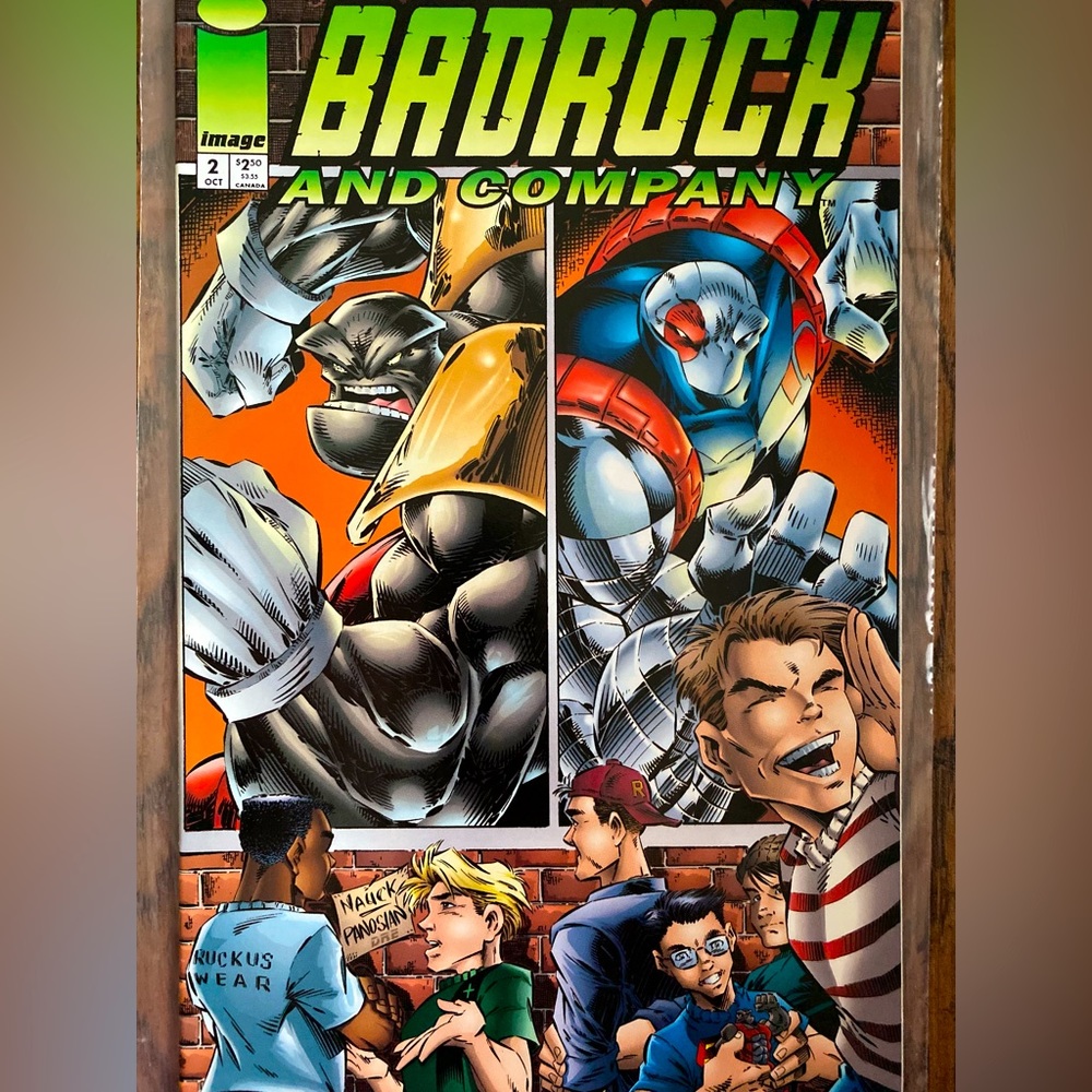 💥Vintage 1994 Badrock and Company Comic Book